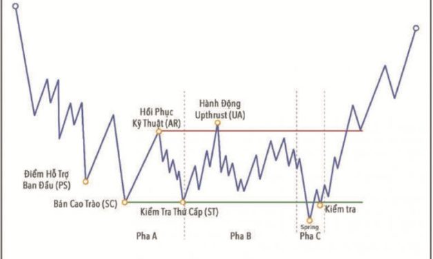 Phương Pháp Wyckoff: 3 Giai đoạn tích lũy cuối cùng trong xu hướng downtrend